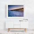 thumbnail image 2 of The Pier in Ventura - Ventura California Photography Boardwalk Ocean Sunset Coast Waves Scenic Beach White Framed Wall Art Print 18 x 24 inches, 2 of 3
