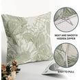 thumbnail image 6 of Vintage Flowers Pillow Covers 18x18 Inch Set of 2 Sage Green Floral Leaves Decorative Square Throw Pillows for Couch Rustic Square Pillow Cases Home Decor for Living Room Sofa Porch Outdoor, 6 of 6