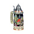thumbnail image 2 of German Beer Stein Oktoberfest Relief Stein 0.75 liter tankard, beer mug, 2 of 2