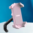 thumbnail image 1 of Soporte Para Teléfono De Bicicleta Soporte Móvil Bicicleta Ajustable Universal (Espejo Retrovisor Rosa Azul), 1 of 5