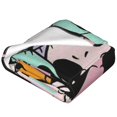 thumbnail image 3 of The Nightmare Before Christmas Print Flannel Blanket, Ultra Soft Microfiber 40" x 30" for Sofa Bed Office Travel, Perfect for All Seasons, 3 of 7