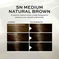 John Frieda Brown Permanent Precision Hair color Foam Hair Color Kit, Brown Hair Dye, 5N Medium