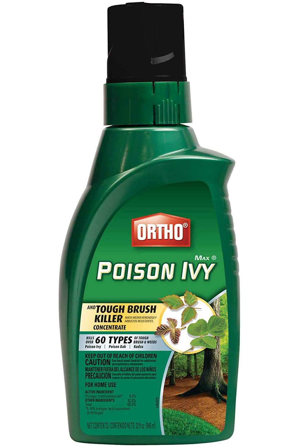 Ortho Max Poison Ivy Tough Brush Killer Concentrate 32 Oz Walmart Com Walmart Com