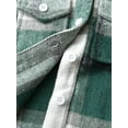 thumbnail image 4 of Avamo Garçon Décontracté avec Poches Veste d'Hiver Boutonnée Verte 150cm, 4 of 8