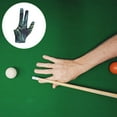 thumbnail image 4 of 3 Finger Billiards Pool Spandex for Left Hand Right Hand, Men Leaves, 4 of 8