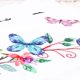 thumbnail image 5 of Weeks Monthly Baby Milestone Blanket Newborn Photo Props Telón De Fondo - Mariposa, se describe Sunnimix Manta infantil mensual, 5 of 8