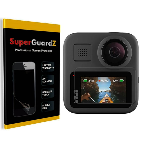 [8-Pack] For GoPro Max SuperGuardZ Screen Protector, Ultra Clear, Anti-Scratch, Anti-Bubble