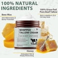 thumbnail image 3 of 1-3x Grass-Fed Tallow Skin Care Cream 120g - Moisturizing Face & Body Balm, Grass-fed Beef Tallow Balm Anti-Aging Skin Care Kits, Nature, 3 of 5