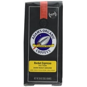 Adam's Organic Coffee, Rocket Espresso, 10 Ounce