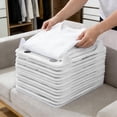 thumbnail image 4 of MKHSQHDG Today's Deals Stackable Closet Organizer for Shirts and Garments Folding Boards with Shelf Dividers Maximize Vertical Drawer Storage, 4 of 5