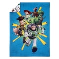 thumbnail image 2 of Juego de cama para niños pequeños NoJo Disney Toy Story Taking Action, 4 piezas, 2 of 8