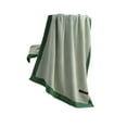 thumbnail image 2 of Toalla de baño de algodón | Toalla de playa gruesa, grande y absorbente de algodón puro para hogar, hotel, spa | Suave, amigable con la piel y de secado rápido | Verde gris café | 140x70cm | 1 pieza, 2 of 6