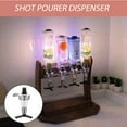 Quantitative Wine Dispenser Bar Bottle Holder Springloaded Shot Pourer