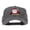 Black, variant on Santa with Christmas Lights Embroidered Washed Cap - Red OSFM