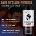 thumbnail image 2 of ikzee Hair Styling Powder For All Hair Types, Texturizing and Volumizing for Men and Women， 2 Pack, 2 of 10