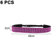 thumbnail image 2 of 6 piezas de diadema con purpurina, diadema de fieltro antideslizante con diamantes de imitación, diadema de tela para mujer, diadema para deportes y yoga, 2 of 5