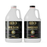 Gold Coast Supply 1 gal | Epoxy Resin Crystal Clear for Art Making Non-Toxic UV Resistant