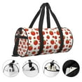 thumbnail image 3 of Fuzoiu Hand Drawn Tomatoes Print Travel Bag, Large Capacity Travel Bag, Sports Gym Bag, Travel Duffel Bag, Weekender Overnight Bag for Women and Man, 3 of 6