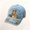 Sky Blue, variant on CAIXIA 3D Halloween Embroidered Baseball Cap for Women, Washed Cotton Hat with Pumpkin Ghost Embroidery,One Size