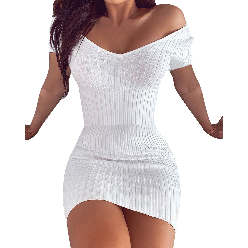Women's Short-Sleeved V-neck Sexy 