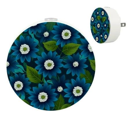 

YZUOUZY Night Light Night Lights Small Bedside Lamps Set of 2 Artistic Lotus Flower Pond Flora