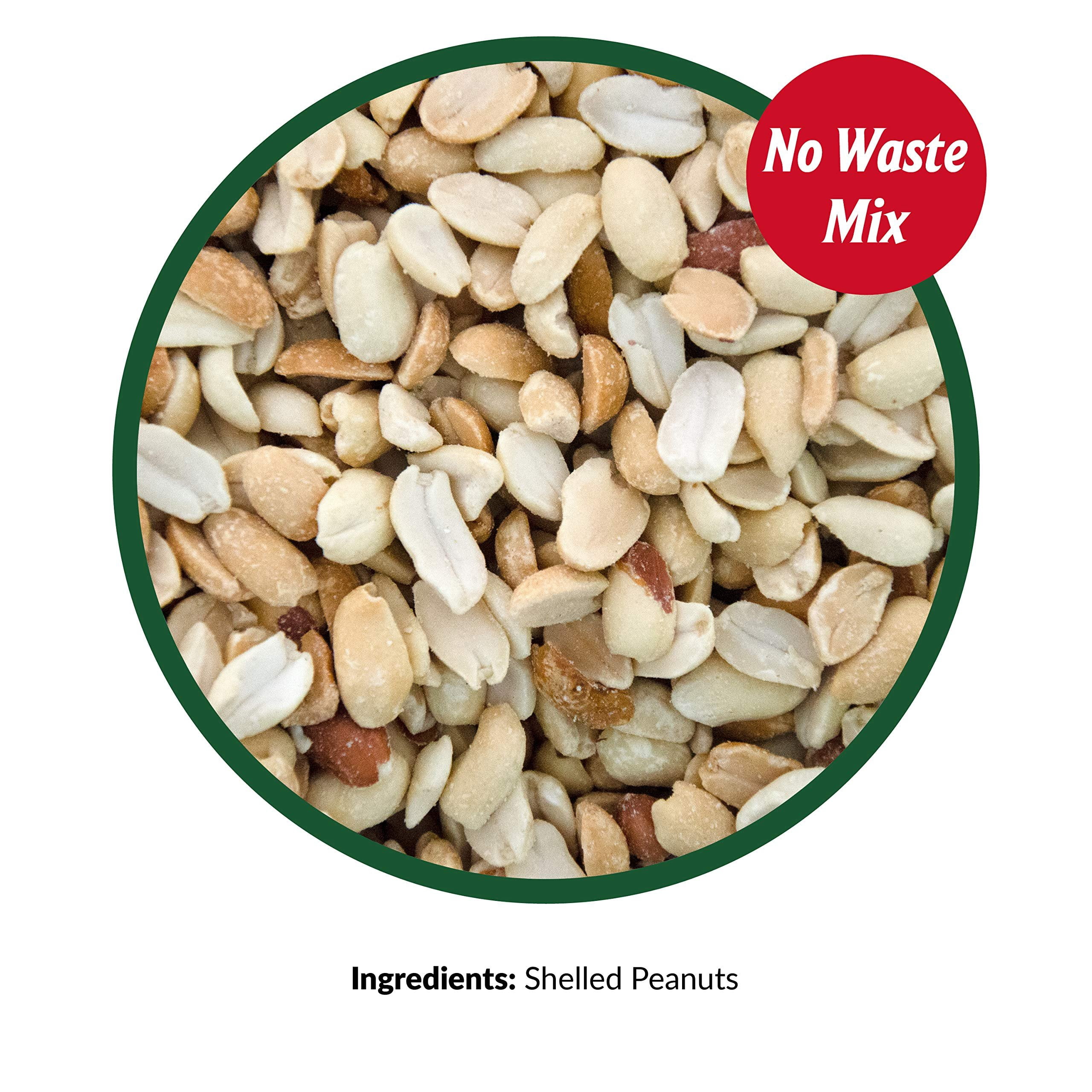 Lyric Peanut Pieces Wild Bird Seed, No Waste Bird Food - 15 lb. Bag