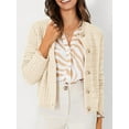 thumbnail image 6 of Women'S Knit Cardigan Sweaters Casual Long Sleeve Open Front Button Down Trendy Jackets Outerwear  L, 6 of 8
