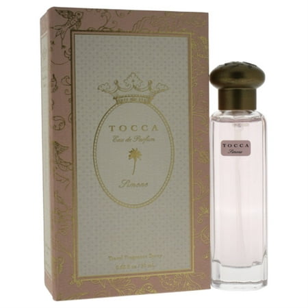Simone Travel Spray Tocca EDP Spray for Women 0.67 oz Capturing the imagination  each TOCCA Eau de Parfum brings a distinct character into the world. Simone is a fragrance that evokes waves cresting along the white sand of Sydneys Bondi Beach  as the sea fills with surfers and swimmers alike.