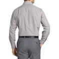 thumbnail image 3 of VAN HEUSEN Mens Gray Collared Dress Shirt L 16- 32/33, 3 of 5