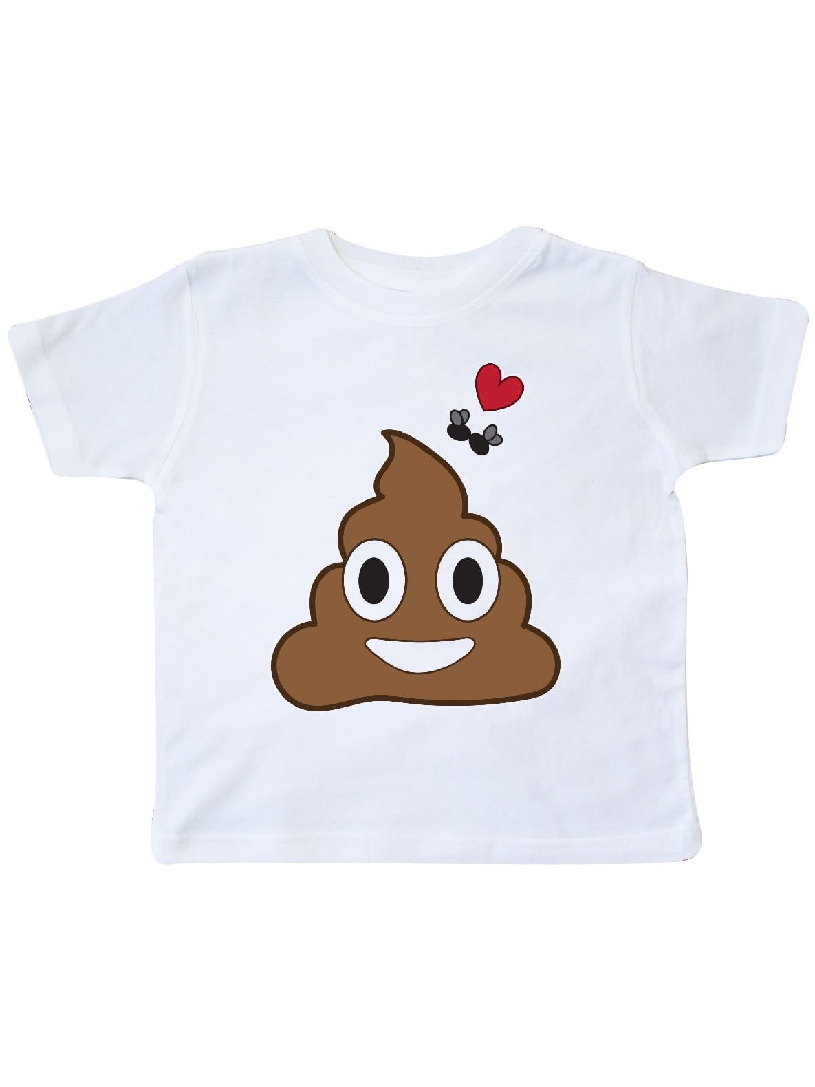Digital T Shirt Shop Baby Girls Cool Rainbow Emoji Poop With Sunglasses eminds academy