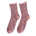 thumbnail image 3 of Dyfzdhu Women New Socks Rolled Edge National Wind Tube Socks Japanese Retro Socks, 3 of 3