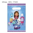 thumbnail image 4 of Bolsas de regalo para fiesta de casa de muñecas Gabby, bolsas de plástico con temática de gato para dulces, para baby shower, fiestas de cumpleaños de niñas y niños, suministros de decoración, 4 of 4
