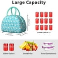 thumbnail image 4 of Reusable Bear Lnsulated Lunch Bag for Women & Men - Leakproof Water-Resistant Cooler Tote, Large Capacity for Work,Travel,Picnic,Beach & Office., 4 of 4