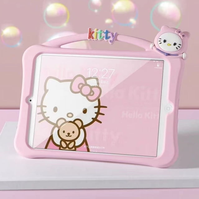 Adecuado para Apple 2024 nueva tableta ipadair2 mini mini4/5 funda protectora de silicona de 10,2 pulgadas