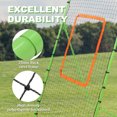 thumbnail image 6 of Rebound Pitchback Net, 5 Adjustable Rebound Angles Volleyball Net, Bounce Back Return Board Net, Portable Throwing Partner for Volley Ball Practice(7*4FT), 6 of 9