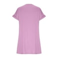 BZGTZT Summer Dresses for Women 2025, Womens Solid Crewneck Short