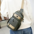 thumbnail image 4 of Medium Capacity Chest Bag Travel Sports Crossbody Bag 12.99 In Wear Resistant Water Repellent Multi Carry Design Organizer For Phones Wallets Commuting Outdoor Shopping Home Fashion Decor Bags, 4 of 6