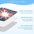 thumbnail image 4 of Ironing Mat Portable Ironing Blanket for Table Top Travel Ironing Pad for Washer Dryer 27.6" x 47.2" Stars Exploding, 4 of 6
