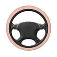 thumbnail image 3 of Daiia Rose Gold Glitter Steering Wheel Cover Auto Steering Wheel Covers Breathable Anti-Slip Steering Wheels Car Interior Decor Accessories for Men Women Universal 15 Inch, 3 of 8