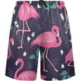 thumbnail image 2 of GZHJMY Flamingo Pajama Pants Short for Men, Lounge Pants Lightweight Men Pajama Bottoms with Drawstring Pockets, Christmas New Year Birthday Gifts, XX-Large, 2 of 7