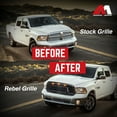thumbnail image 6 of AMERICAN MODIFIED Front Grille w/Amber Lights for 2013-2018 Dodge Ram 1500, 6 of 12