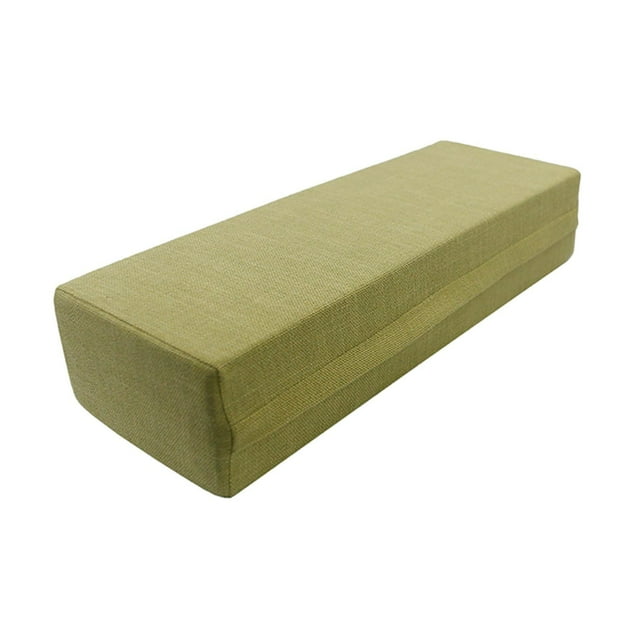 S SERENABLE Coussin de Yoga Multifonctionnel pour Femmes Housse Amovible Lavable Vert