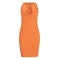 thumbnail image 4 of IROINNID Women's Sleeveless Sheath Dress Summer Slimming Mini Dress Round Neckline Short Women Dress, 4 of 8