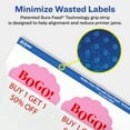 thumbnail image 5 of Avery Matte Clear Round Scalloped Labels, 2.5" Diameter, 90ct, 5 of 10