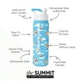 thumbnail image 2 of Simple Modern Bluey 22 fl oz Insulated Stainless Steel Summit Wide Mouth Water Bottle with Straw Lid|Bluey Sky, 2 of 5