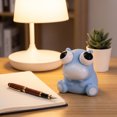 thumbnail image 4 of TOYOUME Eye-Popping Stress Relief Toy, Squeeze Pop Doll for Anxiety, Desk Fidget Gift, Blue, 4 of 5