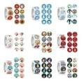 thumbnail image 4 of Christmas Themed Seal Labels Envelope Round Stickers Self-Adhesive 3 2 1 Scrapbooking DIY Craft Gift Wrapping Decor, Type 7, 4 of 6