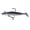 Blue back Three hooks, variant on CEORPER Slow Jigging Wobbler ​for Trout Jig Head Fishing Lures Soft Baits