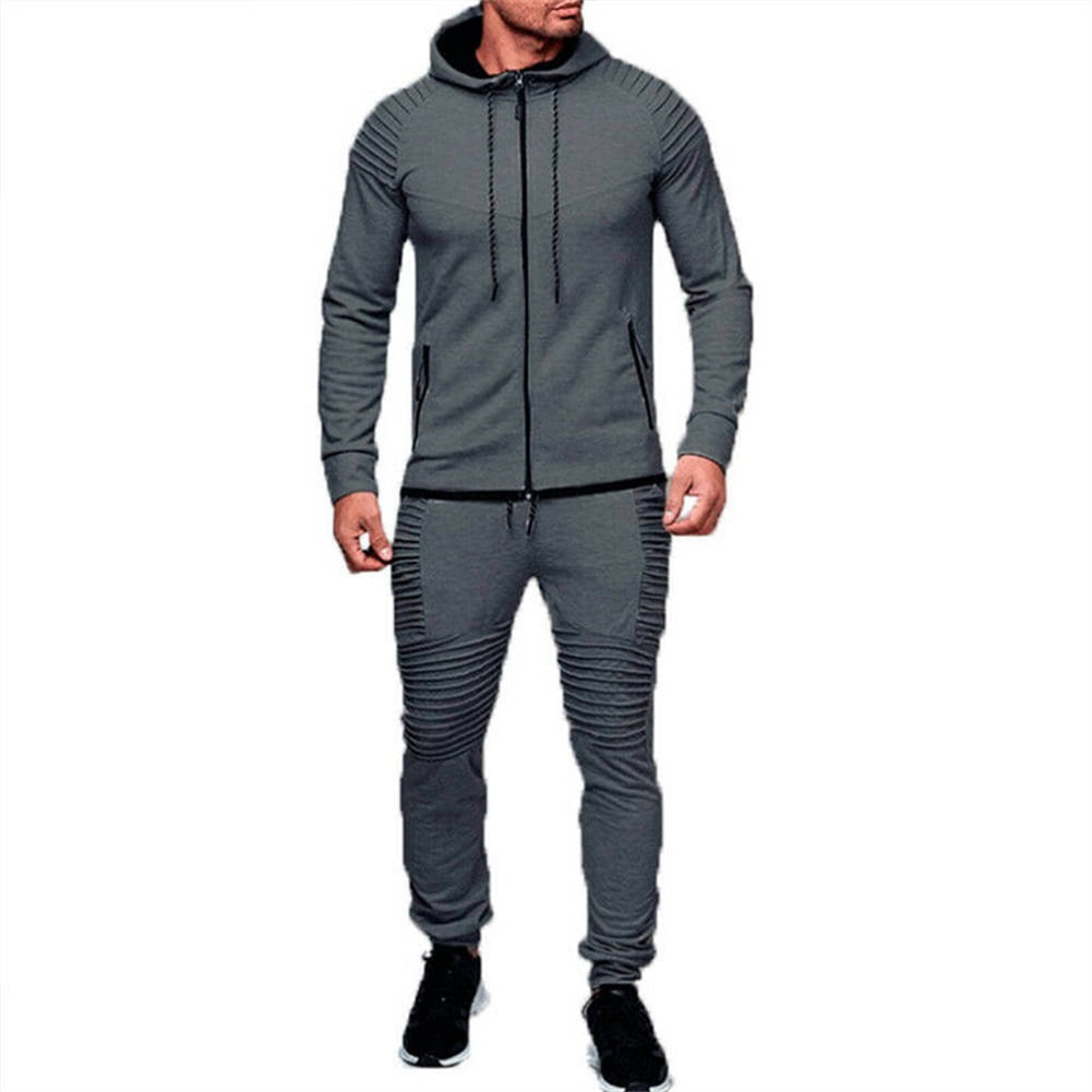 mens casual jogging suits