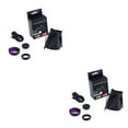 thumbnail image 4 of Youkk Lens Wide Angle 0.45X Clip-on Camera High Definition Microscope Instrument Photographs Cell Phones Black 2Set, 4 of 6
